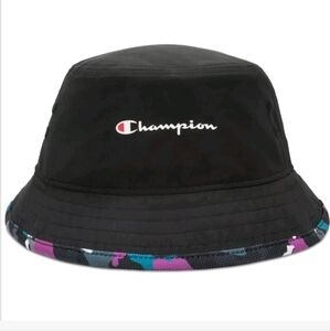 Champion Bucket Hat Colorful Camo Trim